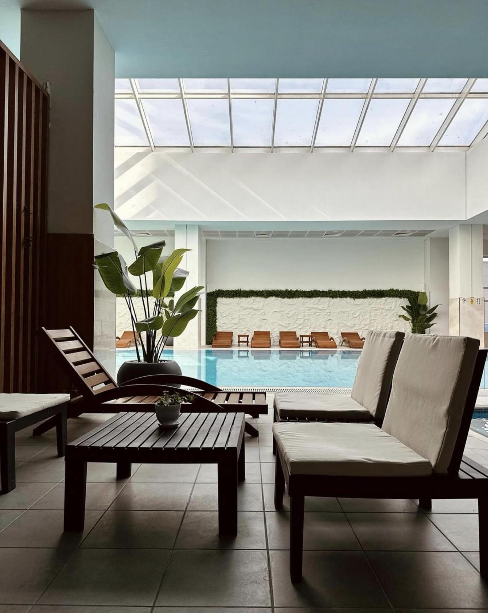 Luxury Condo On 18Th Floor With Pool, Fitness, Parking Included. Skopie Exterior foto